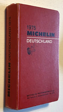 Michelin Rouge Guide GERMANY 1975 - Nice Condition.