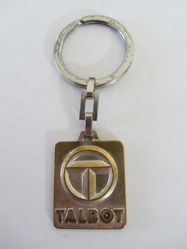 Porte clef métal talbot - clef,