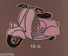Pin's Demons & Wonders Motorcycle Vespa Scooter Pink