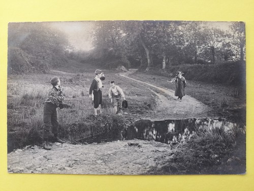 Cpa carte photographie avant - photographie, d'avant