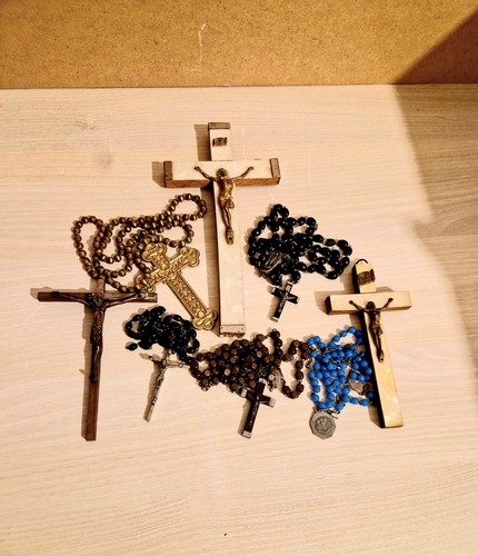 Lot objets religieux - d'objets,