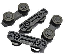 Whirlpool Adp5000mt dishwasher top rack rail side rollers  Kn-39-12