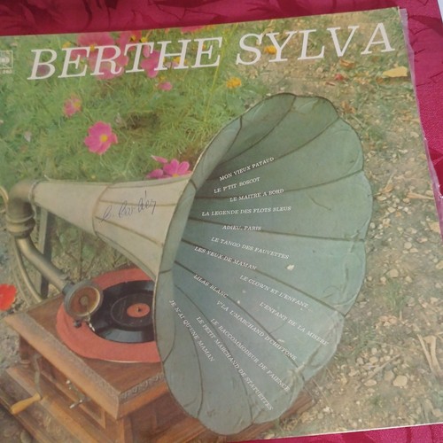 Berthe sylva vinyle - sylva,