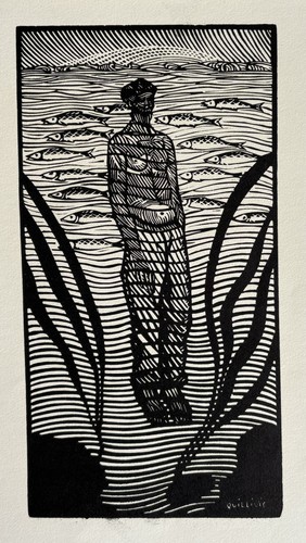 René quillivic gravure sur - gravure,
