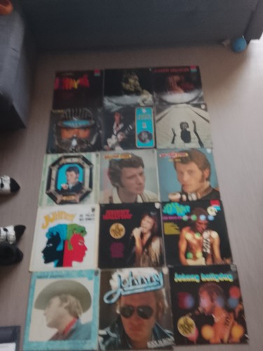 Johnny hallyday lot vinyles - johnny,