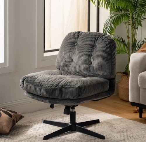 Fauteuil pivotant velour - pivotant, en