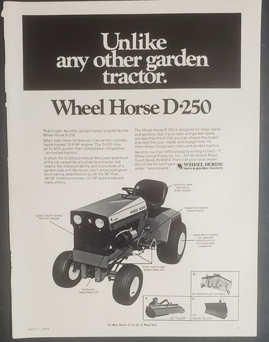 Wheel horse 250 - wheel,