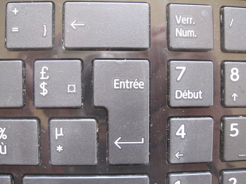 Une touche clavier - touche, toshiba