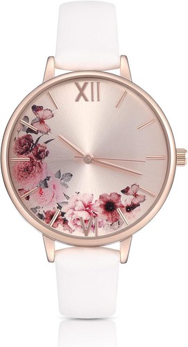 Montre femme cuir quartz luxe - montre,