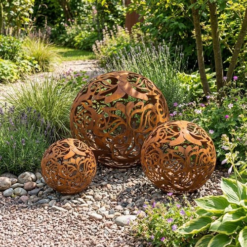 Boule jardin rose - de,