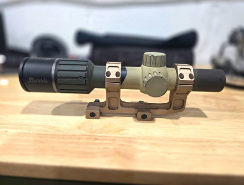 Burris rt6 rifle scope w - burris,
