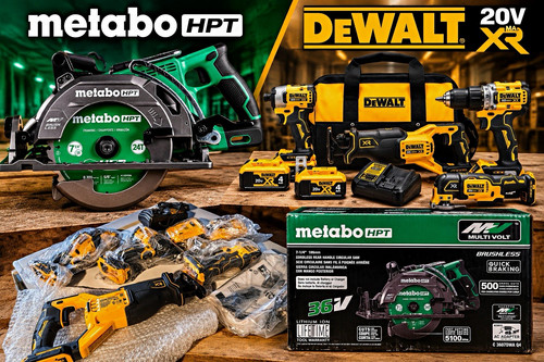 Metabo hpt dewalt brushless - hpt, &
