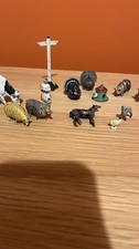 Job Lot Of Britains & vintage Farm Figures And Animals - Lead