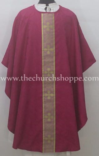 Neuf dark rose chasuble - dark,