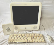 RARE Vintage Apple eMac G4 (A1002) – 16” With Keyboard, Mouse and Manuals