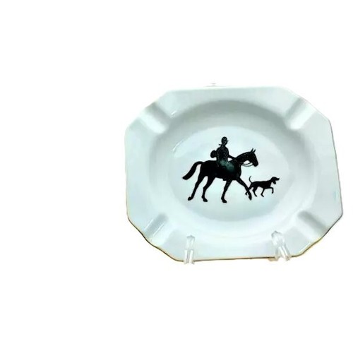 Ancien cendrier porcelaine - ancien,