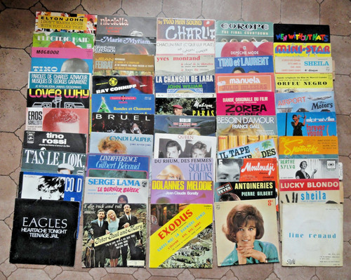 Lot disques vinyles - lot, de