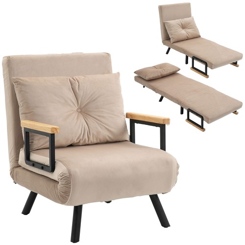 Homcom fauteuil convertible - homcom,