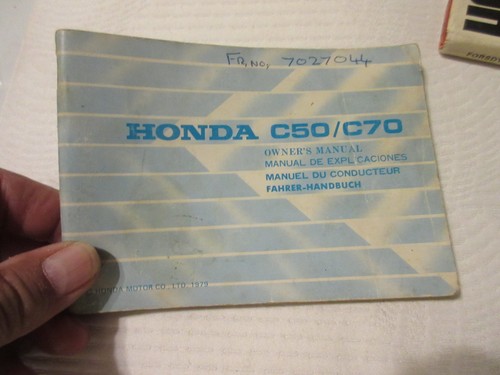 1979 honda motocycle owners - 1979,