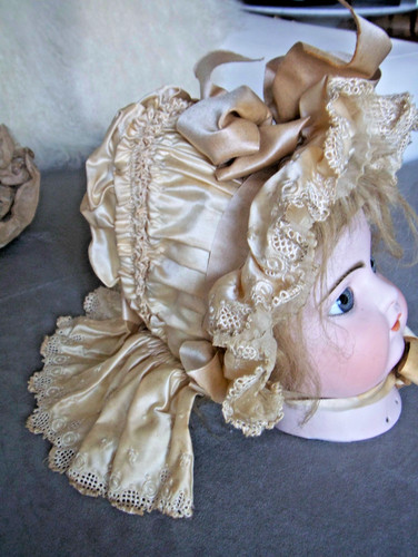 Chapeau capote xix 19eme - chapeau,
