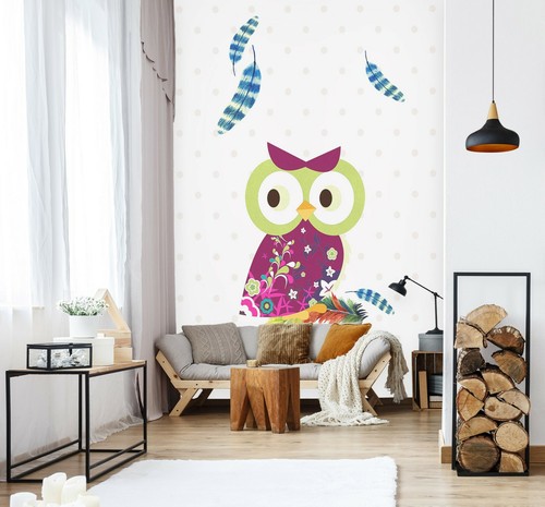 Mignon dessin animé hibou - mignon,
