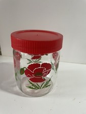 Vintage ancien pot en verre