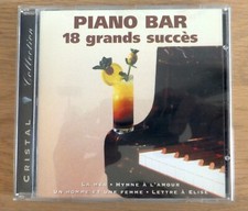 CD Piano Bar  - 18 GRANDS SUCCÈS - Jacques Ponserme - Cristal  Collection - 1994