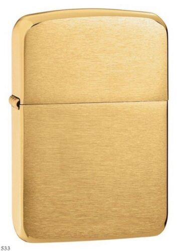 Zippo 1941 brushed brass - zippo,