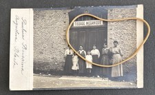Photo card identified postcard fronture workshop mechanical weaving characters
