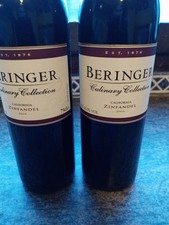  2 BOUTEILLES DE 75CL BERINGER