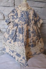 ROBE TOILE DE JOUY  AVEC