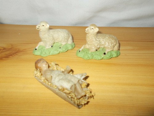 Ancien moutons floqués - moutons,