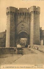 CP PARTHENAY EXTERIOR ST-JACQUES DOOR