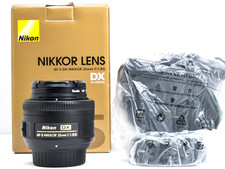 Objectif NIKON AF-S NIKKOR 35 mm F/1,8 G DX SWM APS-C Standard Prime AF presq...