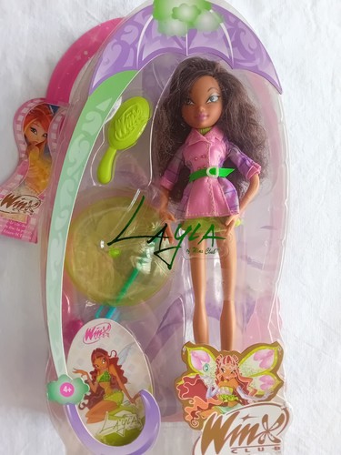 Layla winx club umbrella doll - winx,
