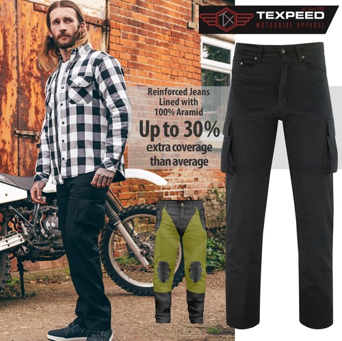 Jean cargo moto - de,