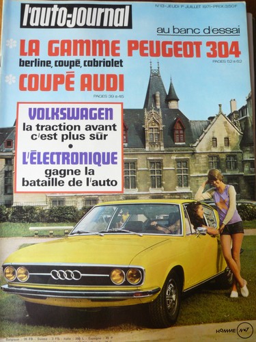 Auto journal 1971 peugeot - 1971, 13