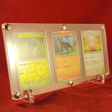 Présentoir plexi pour 3