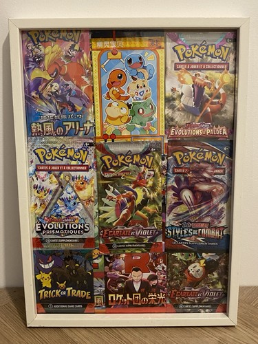 Tableau pokemon cadre blanc - pokemon,