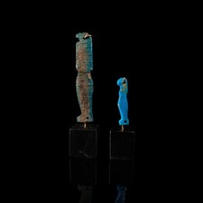 Faience Amulets of the Sons of Horus