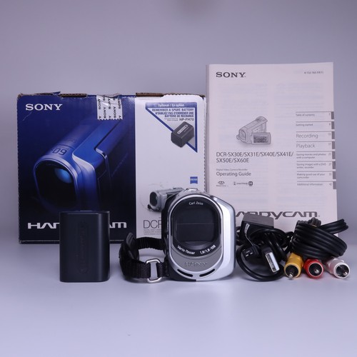Sony handycam dcr sx30e pal - handycam, dcr-sx30e