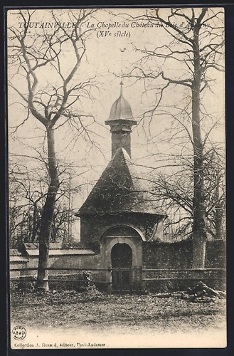Cpa toutainville chapelle - cpa, la
