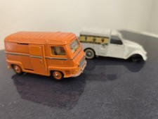 1/43 Jrd Citroën 2 CV Secours Routier Français - Cij Europarc Estafette Renault
