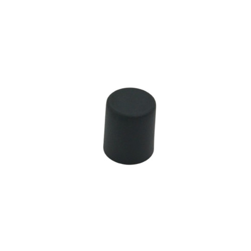 Rotary knob solid - solid, black