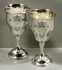 Gorham Sterling Goblets    c1950 CHANTILLY COUNTESS