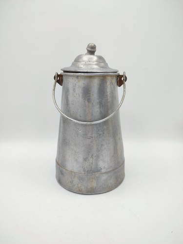 Antique dairy pot aluminum - antique, pot,