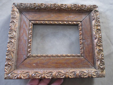 Cadre ancien bois doré pour