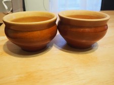 2 Bols  grès estampille