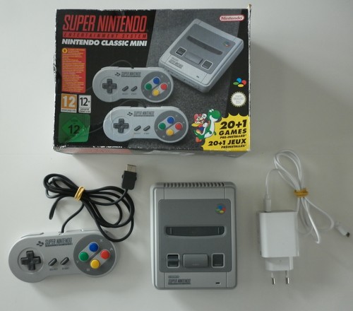Console super nintendo - nintendo, mini