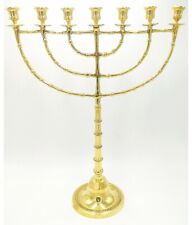 Bougeoir laiton Menorah 7